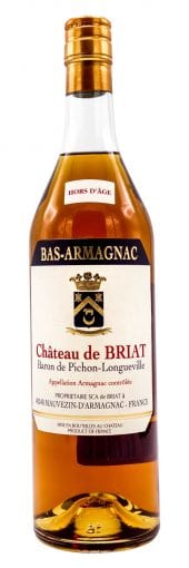 Briat Armagnac Hors d’Age 750ml