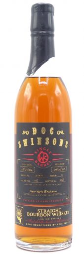 Doc Swinson’s Bourbon Whiskey Single Barrel, New York Exclusive 750ml