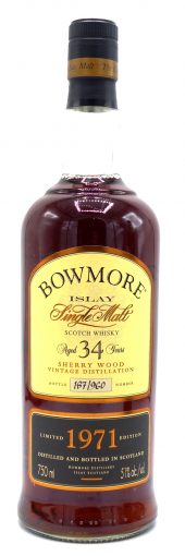 1971 Bowmore Single Malt Scotch Whisky 34 Year Old 750ml